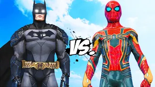 BATMAN VS IRON SPIDER - EPIC BATTLE