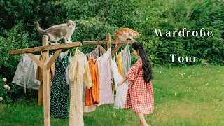 #112 Everything about my clothes, dresses, aprons,… | Wardrobe Tour | Vintage Outfits