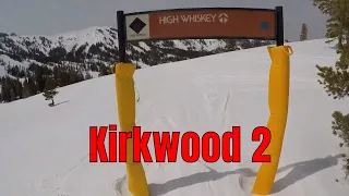 Ski Kirkwood 2, Lake Tahoe March 2019 GoPro PS