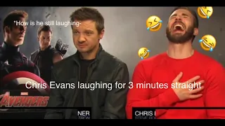 Chris Evans laughing for 3 minutes straight