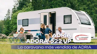 Caravana Adria Adora 522 UP - La caravana Adria más vendida - Autocaravanas Navarro