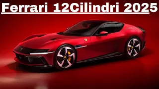 2025 Ferrari 12 Cilindri eview || Frst look || Exterior || Interior || Price