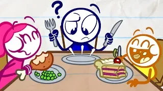 Pencilmate's Food is GONE? | Animated Cartoons Characters | Animated Short Films