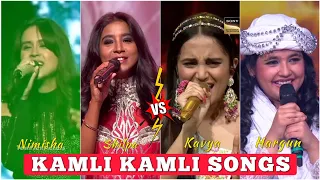 Kamli song |Cover by Nimisha deb, Shilpa rao , Kavya & Hargun |Cover Songs ||DDV_Creation ||SHORTS