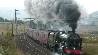 British Mainline Steam Trains at Speed 2.