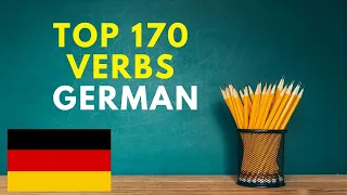 170 Verbs Every German Beginner Must-Know  | Learn German | German Vocabulary | German Verbs