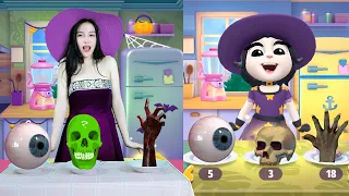 Imitate Angela Halloween - My Talking Angela 2 In Real Life Halloween