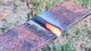 Very few people know the technique of welding rusty plates | welding tips and tricks