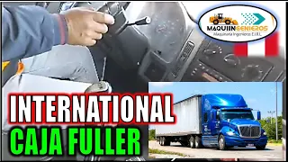 APRENDE A OPERAR SEMITRAILER INTERNATIONAL CAJA FULLER. MAQUIINGENIEROS PERU