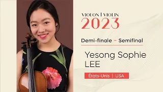 CMIM Violon 2023 - Demi finale ¡ Semifinal - Yesong Sophie Lee