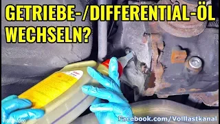 WIESO MAN GETRIEBE + DIFFERENTIAL-ÖL WECHSELN SOLLTE! Getriebeöl wechseln BMW Differentialöl E46