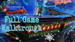 The Christmas Spirit 5 Golden Ticket Full Game Walktrough [DO GAMES Limited]