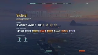 World of Warships - Cleveland vs Bismarck