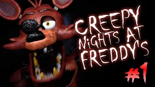 Возвращение к ПЛЮШЕВЫМ ПАДЛАМ!!!!► Creepy Nights at Freddy's #1