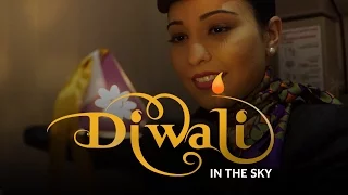 Diwali in the sky - Etihad Airways