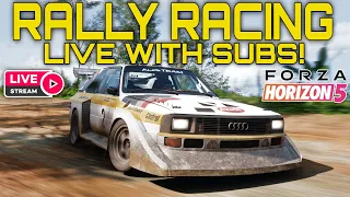 Forza Horizon 5 Rally Adventure LIVE - Rally Racing With Subs! - RIP Craig Breen