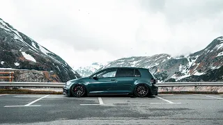 Bagged Golf 7 GTI Girlscar // Kölnbreinsperre Malta Hochalmstraße // 4k