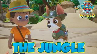 PAW Patrol World - THE JUNGLE - All Badges, Postcard & Complete Missions