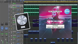 Flashback (Synthwave Logic Pro X template)