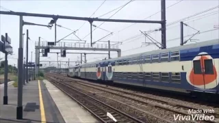 Compilation de TGV, ICE, TER en Gare de Vaires-Torcy #2