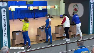 Final 10m Air Pistol Women - ISSF President’s Cup Rifle Pistol (06.11.2021)