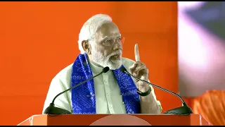 Prime Minister Shri Narendra Modi's speech at Vijaya Sankalpa Sabha in Hyderabad, Telangana.