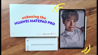 📦UNBOXING AND REVIEWING THE HUAWEI MATEPAD PRO + M-PENCIL + SMART KEYBOARD