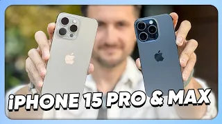 iPhone 15 PRO  y PRO MAX primeras impresiones!!!!