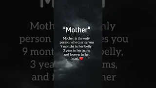 mother is the only person who carries you 9 months in her belly | @lovemanbd #tiktok