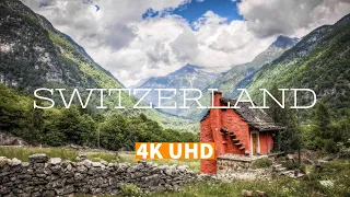 Beautiful Switzerland by drone in 4k | Drone footage of famous places in Switzerland