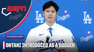 Shohei Ohtani officially introduced as member of the LA Dodgers | MLB on ESPN