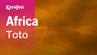 Africa - Toto | Karaoke Version | KaraFun