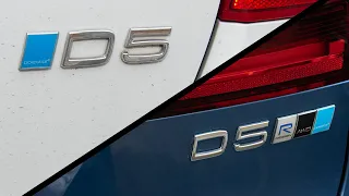 Volvo D5 Engine Sound Comparison (4 vs 5 Cylinder)