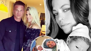 Sheree, Steve Burton's ex-wife, gives birth to their fifth child and appears to be showing off to...