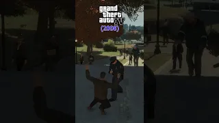 Evolution of AIMING POLICE in GTA Games  #shorts #gta #evolution