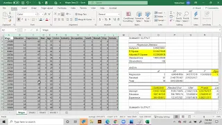 Discussion 6: Using Multiple Regression in Excel for Predictive Analysis