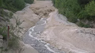 Amazing Footage of Debris Flow in Illgraben