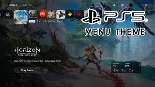 PS5's Menu Theme Soundtrack | Horizon Forbidden West