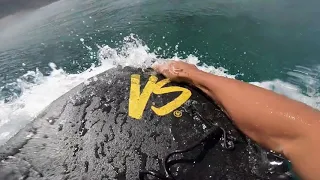 Teahupoo bodyboard POV