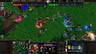 Fly(ORC) vs 120(UD) - WarCraft 3 Frozen Throne - RN3541