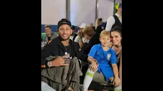 Neymar jr son David lucca birthday celebration