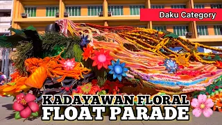 KADAYAWAN FLORAL FLOAT PARADE 2023 (Daku Category)