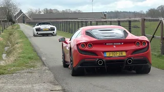 Supercars Accelerating LOUD! F8 Tributo, R8 Capristo, GTR's, AMG GTR, C63S, MC Stradale, RS3, M5 Etc