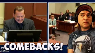 Top 10 Johnny Depp Comebacks & Reactions to Questioning While Testifying