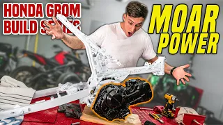 We SWAPPED a 300CC Engine in the GROM [Grom Build Part 9]