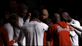 96 Bulls intro NBA 2K22 version