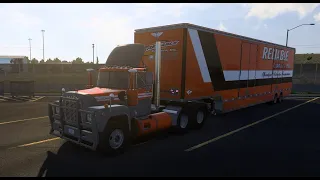 Driving A Mack R R600 In American Truck Simulator With Logitech G29 At 2k