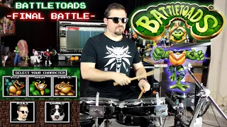 Battletoads In Battlemaniacs -Final Battle / Bonus Stage- Drum Cover By Miki Drummer