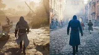 These Two Games are 9 Years Apart - Assassins Creed: Mirage VS Unity