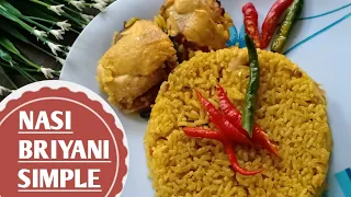 RESEP SIMPLE NASI BRIYANI PAKE BERAS BIASA||ANTI GAGAL||DIJAMIN SMUA SUKA